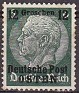 Germany 1933 Von Hindenburg 6 Pfennig Verde Scott 419. Alemania 1933 419 osten. Subida por susofe